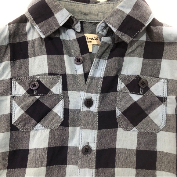 Splendid Button Down Flannel - Picture 2 of 4